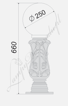 Lampa niska N3 wariant N3/Fi250