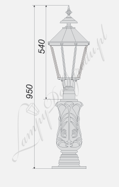 Lampa niska N3 wariant N3/K6-1