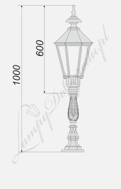 Lampa niska N4 wariant N4/K6-2