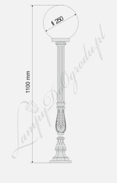 Lampa niska N6 wariant N6/Fi250