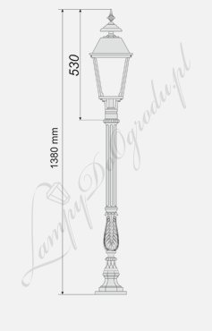 Lampa niska N6 wariant N6/K4-1