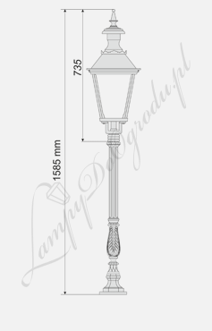 Lampa niska N6 wariant N6/K4-2