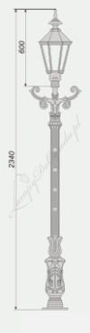 Lampa średnia S10 wariant S10/K6-2