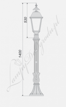 Lampa średnia S1 wariant S1/K4-1