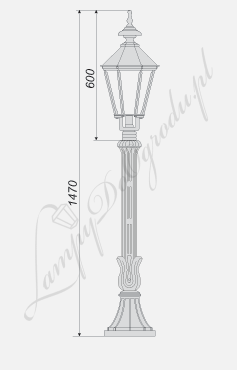 Lampa średnia S1 wariant S1/K6-2