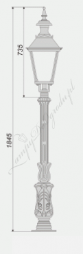 Lampa średnia S2 wariant S2/K4-2