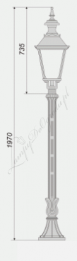 Lampa średnia S3 wariant S3/K4-2