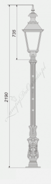 Lampa średnia S4 wariant S4/K4-2