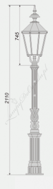 Lampa średnia S5 wariant S5/K6-3