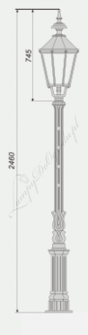 Lampa średnia S6 wariant S6/K6-3