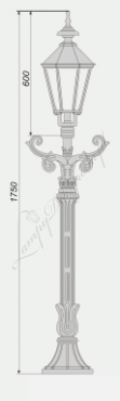 Lampa średnia S7 wariant S7/K6-2